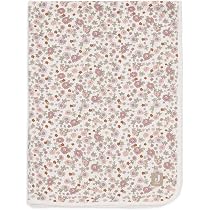 Couverture Bébé Jollein Mousseline Coton 75x100cm - Motif Fleurs Rétro