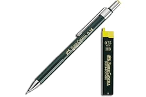 ‎FABER-CASTELL Faber-Castell Druckbleistift TK-FINE (Einzelstift 0,35, mit Minen HB)
