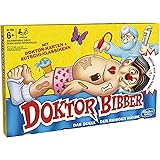 Hasbro Doctor Bibber - Gioco da tavolo elettronico con carte e succhia, gioco da tavolo per bambini dai 6 anni in su, per 1 o