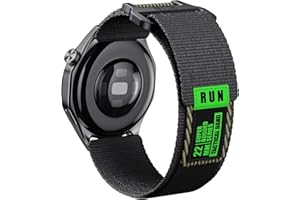 NotoCity Correa para Huawei Watch GT2/3/4/5/Pro 46mm/GT Runner, 22mm Nylon Banda para Samsung Galaxy Watch 3 45mm/Galaxy Watch 46mm/Gear S3 Classic