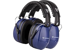 Vanderfields cuffie antirumore lavoro 33dB certificate – cuffie da lavoro insonorizzanti per concentrazione lavoro, tiro, costruzioni, fai da te, giardinaggio, cuffie poligono tiro antirumore