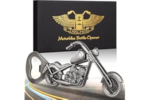 LKKCHER Apribottiglie per Moto, Festa del Papa Idee Regalo, Regalo di Natale, Regali da Fare al Papà, Idee Regalo Uomo Compleanno, Regalo Originale Uomo, Regali per Lui/Papà, Regalo di San Valentino