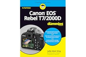Canon EOS Rebel T7/2000D For Dummies (For Dummies (Computer/Tech))