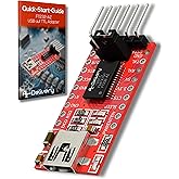 AZDelivery FT232RL Adaptador,USB a TTL Serial Adaptador Convertidor, Módulo convertidor 3.3 V y 5V Compatible con Arduino con