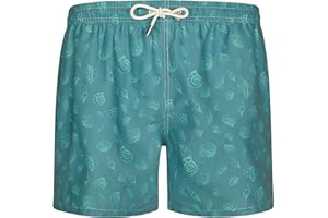 Blue coast yachting Costume da Bagno Uomo Stampato asciugato rapido