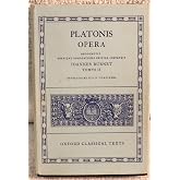 Plato Opera Vol. II: (Par., Phil., Symp., Phdr.; Alc. I, II, Hipp., Am.): 2