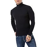 Redbridge Maglia a Collo Alto da Uomo Dolcevita Maglione