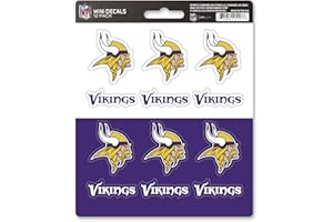 Fanmats Kansas City Chiefs 61124 Lot de 12 mini autocollants