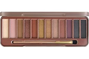 Markwins Essentials Naked Eyes - Palette Ombretti - Palette con 12 Ombretti Di Tonalità Naturale, Kit Trucchi Professionale Da Portare Sempre In Borsa - Set Trucco Da Regalo Per Ragazze - 150 g