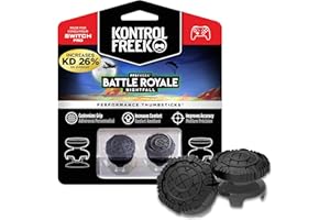 KontrolFreek FPS Freek Battle Royale Nightfall for Nintendo Switch Pro Controller | Performance Thumbsticks | 2 High-Rise Concave | Black