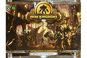 ULISSES MEDIEN UND SPIEL DISTRIBUTION GMBH Iron Kingdoms Spielleiterset: Vollmetall Fantasy Rollenspiel