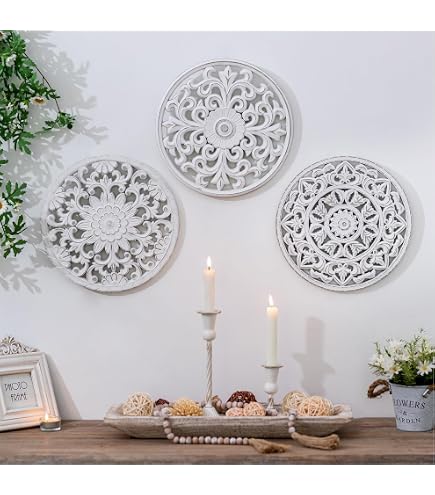 Celtic Trinity Knot Wall Art - Resin Home Decor For Baptism Or Church