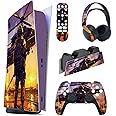PlayVital Breaking Dawn Full Set Skin Decal for ps5 Console Digital Edition, Sticker Vinyl Decal Cover for ps5 Controller & Charging Station & Headset & Media Remote