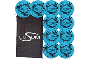 BIG GAME HUNTERS 10 x Mitre Calcio Training Footballs with Bag