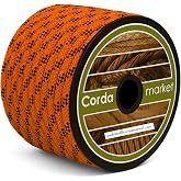 CORDAMARKET High Tenacity Polyester Halyard Rope, High Strength Nautical Rope for Nautical Camping and Decoration, Fluorescen