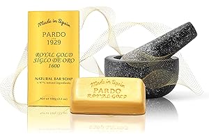 JABONES PARDO Pardo Jabón Royal Gold, Oro, Rosa, 100 Gramo