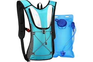 Hydration Backpack, Aceshop Hydration Vest Bag Pack with 2L Water Bladder Lightweight Hiking Rucksack Cycling Hydration Backpack for Women Men Running Vest Backpack for Riding