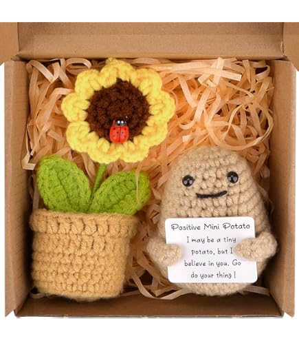Genérico Positive Crochet - Valentine's Day | Coffee Cheerful Doll