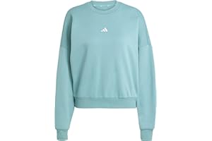 adidas Essentials Small Logo Feel Cozy Relaxed Fit Sweatshirt Sudadera Mujer (Pack de 1)