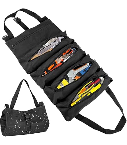 Copechilla Werkzeugrolltasche 36x24cm - Wasserdichte Werkzeugtasche 1680D