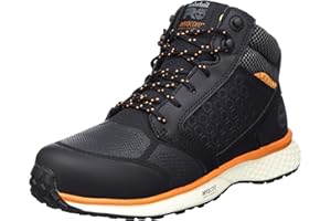 Timberland PRO Reaxion NT FP S3 Construction Shoe, Black Russet Orange, 42 EU