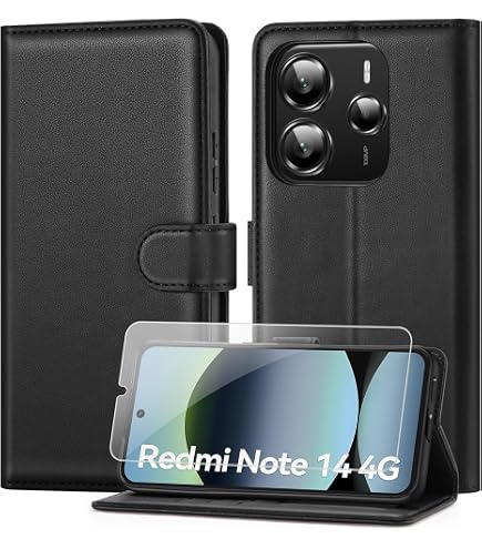 Monweicz Coque pour Xiaomi Redmi Note 14 Pro Plus 5G Clapet Case en Cuir Pochette Protection