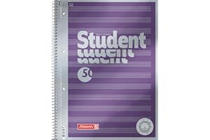 Brunnen, 1067174 Blocco note/quaderno, Premium Duo, raffinata copertina con effetto metallizzato A4