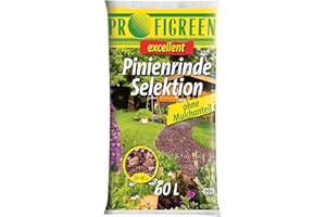 Blumixx Écorce de pin pour plantes - Écorce d'arbre de 25 à 45 mm - 60 litres - 100 % végétale respectueuse de l'environnement, durable et sans teneur de paillis - Revêtement de sol décoratif -