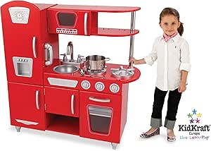 KidKraft 53156 - Rote Retro-Küche: Amazon.de: Spielzeug