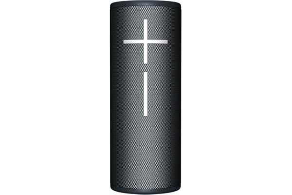 Ultimate Ears MEGABOOM 4, Enceinte Bluetooth Portable étanche avec Un Son Puissant à 360 degrés, Enceinte Flottante offrant Une autonomie de 20 Heures et Une portée de 45 m - Noir