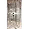 PC3721 ® 1 High Gloss Clear Acrylic Display Case with Front Door & Security Lock DB092-CABA3