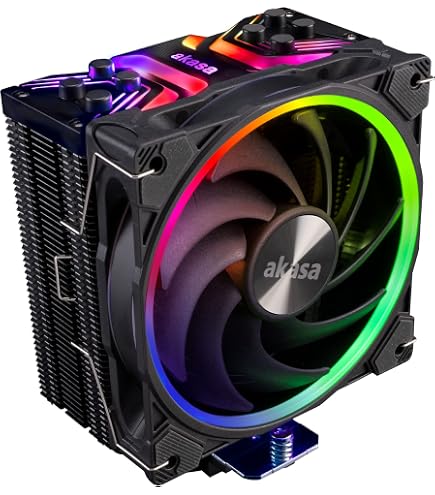 Akasa SOHO AR12 RGB Lüfter – Reverse Blade, 120mm, PWM, Adressierbare RGB LEDs