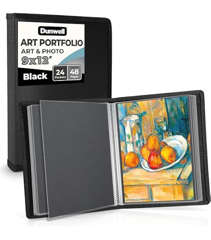 Itoya Profolio Series 11x14 Inch Art Portfolio with 24 Pages and