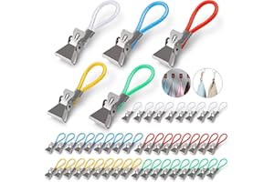 50 Pinzas para Toallas - Pinzas de playa - Clips para toallas de cocina, Baño de UCEC
