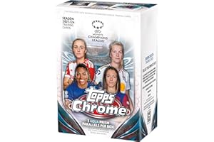 2023-24 Topps Chrome Women's UEFA Champions League Retail Value Box