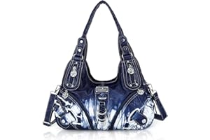 Angel Kiss Femme Sacs à bandoulière Sacs à Main portés Cuir Grand Capacité Main en PU Cuir Souple Femme Cabas Sac D'épaule Mode Travail bureau Shopping Voyage Elégant Sac messager