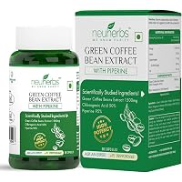 Neuherbs Green Coffee Beans Extract 1500 Mg Capsules: 60 Capsules