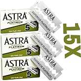 Susicit Astra Superior Premium Platinum &Ccedil;ift Kenarlı G&uuml;venlik Tıraş Bı&ccedil;ağı, 5 Adet (3'l&uuml; Paket)