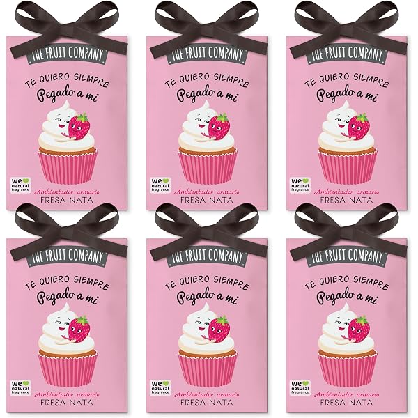 Lingettes Hydroalcooliques Parfum Fraise Chantilly The Fruit Company - Pour Les Mains - Usage Externe