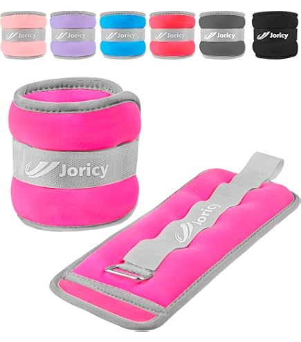 Poids Pour Poignets Et Chevilles - Paire De 2 Kg Par Poids - En Néoprène Avec Velcro - Fitness, Marche, Cardio