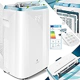 KESSER® Acondicionador de Aire móvil 4 en 1 Enfriar, deshumidificar, ventilar, ventilar - 9000 BTU/h (2600W) 2,7 KW, acondici