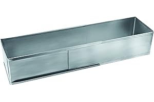 COOK CONCEPT Cuisy KC2220 Cadre Gâteau INOX Argent Extensible de 27 cm à 40 cm