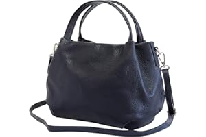AMBRA MODA AmbraModa sac à main pour femme en cuir, sac porte epaule GL023