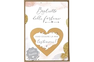 Joli Coon - Vuoi essere la mia testimone - Idee per chiedere di essere testimone - Gratta e vinci con busta