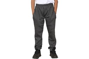 KHIM Jogging Trouser Tracksuit Bottom Pant Kids Unisex Girls Boys Activewear