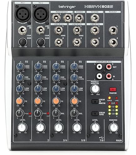Behringer XENYX 1002SFX - Analogmixer, Einheitsgröße, Mehrfarbig