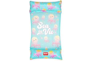 Legami - Amaca Gonfiabile, Amaca Galleggiante per Piscina, Sdraio Gonfiabile Supporta fino a 80 Kg, Materassino Amaca Mare, 74 x 135 cm