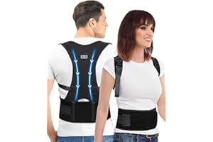 BACK BODYGUARD 2023 Hometrainer - Rücken Geradehalter für eine aufrechte Körperhaltung - Rückenstütze - Hometrainer zur Haltungskorrektur (Schwarz, 2M)