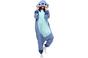 BGOKTA Pyjama Animaux Adulte Costume Cosplay Unisexe Onesies Vêtements De Nuit Halloween Animal Pyjama Femme Homme