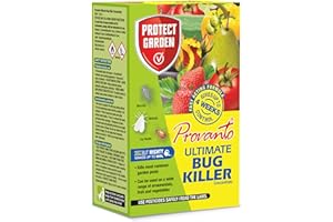 Provanto Ultimate Bug Killer Concentrate - Fast Acting Insecticide, Protects For 4 Weeks - Garden Care, Plant Protection, Indoor & Outdoor on Flowers, Fruit & Veg, Concentrate Makes 60L - 30ML